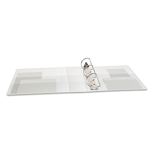 Image of Avery® 17144 Touchguard Protection Heavy-Duty View Binders With Slant Rings, 3 Rings, 3" Capacity, 11 X 8.5, White