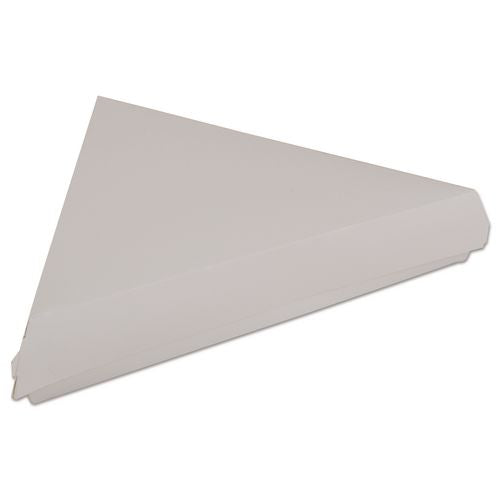 Image of SCT® SCH 0719 White Pizza Clamshells, 9.25 x 9 x 1.69, White, Paper, 400/Carton
