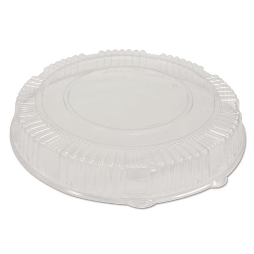 Image of WNA WNA A18PETDM Caterline Dome Lids, 18" Diameter x 2.75" h, Clear, Plastic, 25/Carton