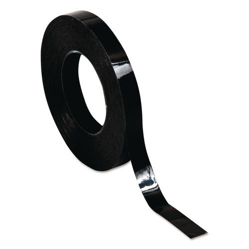 Image of Chartpak® BG2501 Graphic Chart Tapes, 1" Core, 0.25" X 27 Ft, Gloss Black
