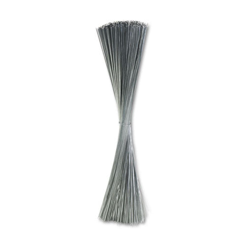 Image of Advantus 2612TW Tag Wires, Galvanized Annealed Steel, 12" Long, 1,000/Pack