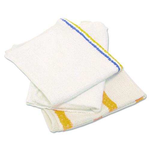 Image of HOSPECO® 534-25BP Value Counter Cloth/Bar Mop, 14 x 17, White, 25 Pounds/Bag