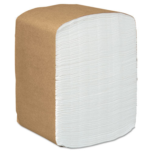 Image of Scott® 98730 Full-Fold Dispenser Napkins, 1-Ply, 12 x 17, White, 400/Pack, 15 Packs/Carton