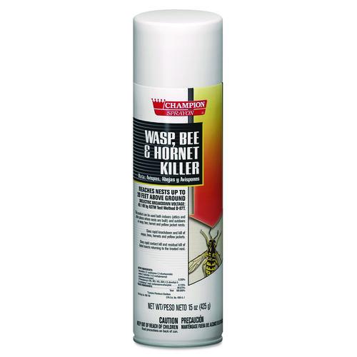 Image of Chase Products 5108 Champion Sprayon Wasp, Bee and Hornet Killer, 15 oz Aerosol Spray, 12/Carton
