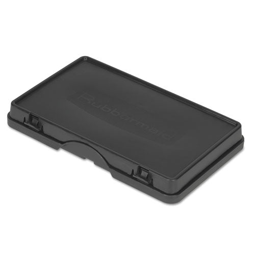 Image of Rubbermaid® Commercial FG617900BLA Storage/trash Compartment Cover, Plastic, Black