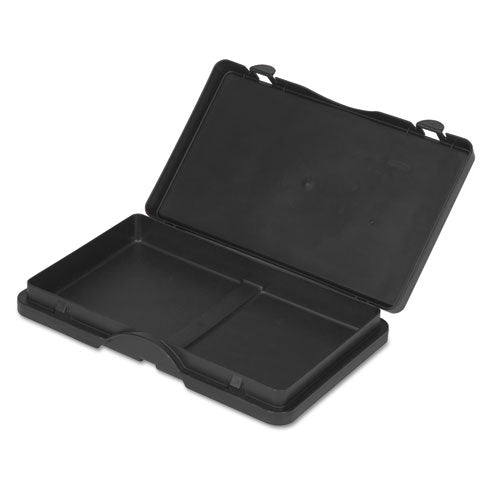 Image of Rubbermaid® Commercial FG617900BLA Storage/trash Compartment Cover, Plastic, Black
