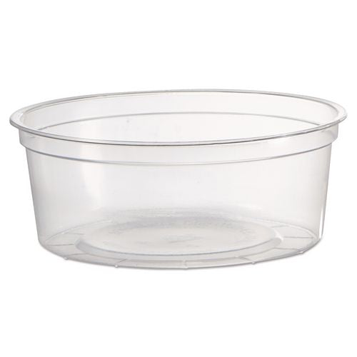 Image of WNA WNA APCTR08 Deli Containers, 8 oz, Clear, Plastic, 50/Pack, 10 Pack/Carton