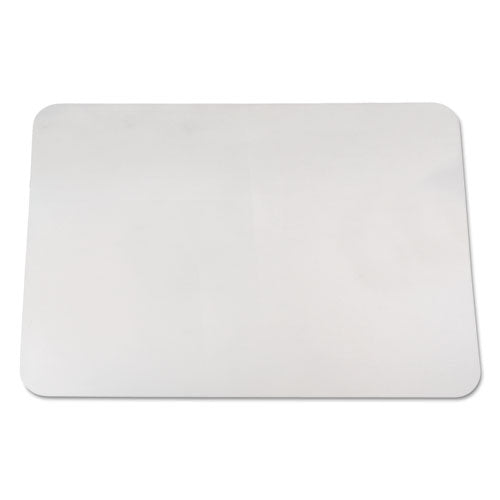 Image of Artistic® 60-7-0MS KrystalView Desk Pad with Antimicrobial Protection, Glossy Finish, 22" x 17", Clear