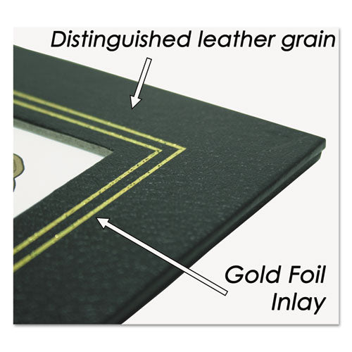 Image of NuDell 21202 Leatherette Document Frame, 8.5 x 11, Black, Pack of Two