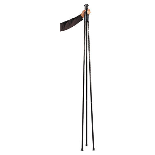 Image of Quartet® 27E Heavy-Duty Adjustable Instant Easel Stand, 63" Tall, Metal, Black, Supports Up to 10 lb