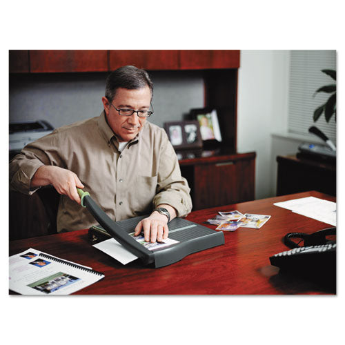 Image of Swingline® 9312A ClassicCut Lite Paper Trimmer, 10 Sheets, 12" Cut Length, Durable Plastic Base, 13 x 19.5