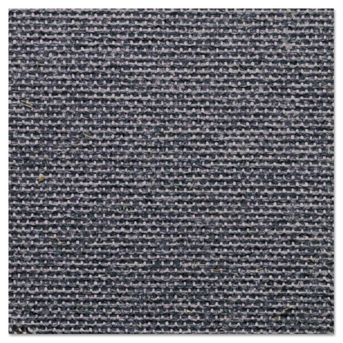 Image of Quartet® 2367L Enclosed Indoor Fabric Bulletin Board with Three Hinged Doors, 72" x 48", Gray Surface, Graphite Gray Aluminum Frame