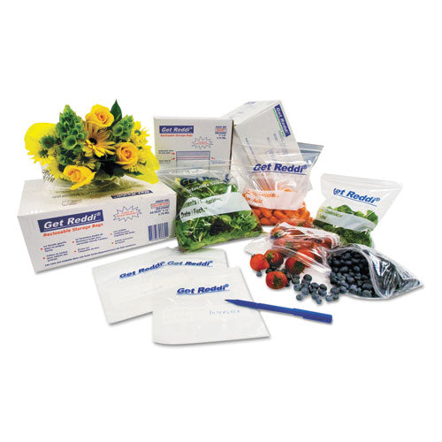 Image of Inteplast Group PB080315 Food Bags, 1.13 gal, 8" x 3" x 15", Clear, 1,000/Carton