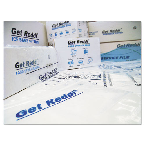 Image of Inteplast Group PB100824M Food Bags, 5.5 gal, 10 x 8 x 24, Clear, 500/Carton