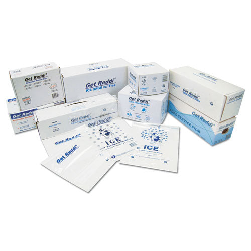 Image of Inteplast Group PB080315 Food Bags, 1.13 gal, 8" x 3" x 15", Clear, 1,000/Carton