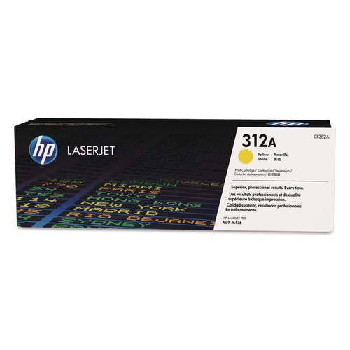 Image of HP CF382A HP 312a, (cf382a) Yellow Original Laserjet Toner Cartridge