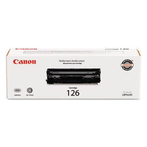 Image of Canon® 3483B001 3483b001 (126) Toner, 2,100 Page-Yield, Black