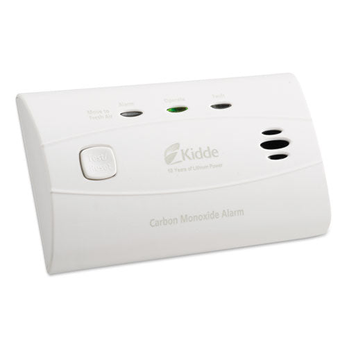 Image of Kidde 21010073 Sealed Battery Carbon Monoxide Alarm, Lithium-Ion Battery, 4.5 x 1.5 x 2.75