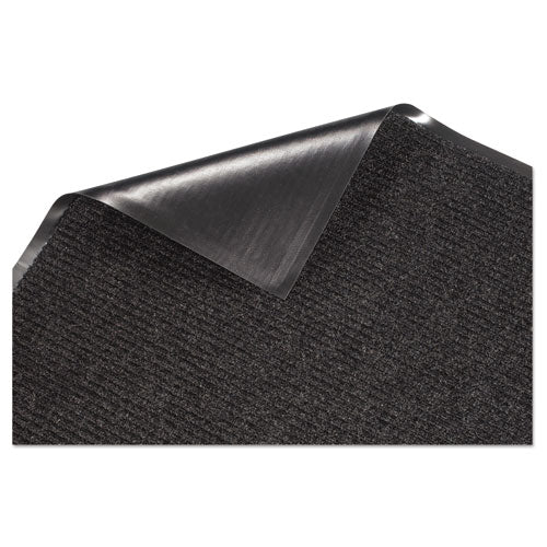 Image of Guardian 64030530 Golden Series Dual Rib Indoor Wiper Mats, Rectangular, Charcoal Gray Carpeted Surface, 36" x 60"