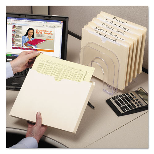 Image of Smead 76470 Manila File Jackets, 1-Ply Straight Tab, Legal Size, Manila, 50/box