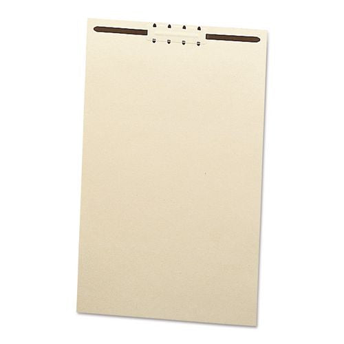 Image of Smead 35521 Fastener File Backs, 1 Fastener: 2" Capacity, Legal Size, Manila, 100/Box
