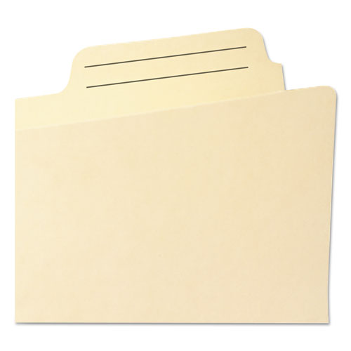 Image of Smead 76487 Manila File Pockets, 1" Expansion, Legal Size, Manila