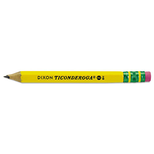 Image of Ticonderoga® X13472 Golf Pencils, Hb (#2), Black Lead, Yellow Barrel, 72/box