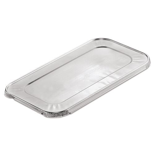 Image of HFA® HFA 403025 Steam Pan Foil Lids, Fits One-Third Size Pan, 0.5" Deep, 6.4 x 12.7, 200/Carton