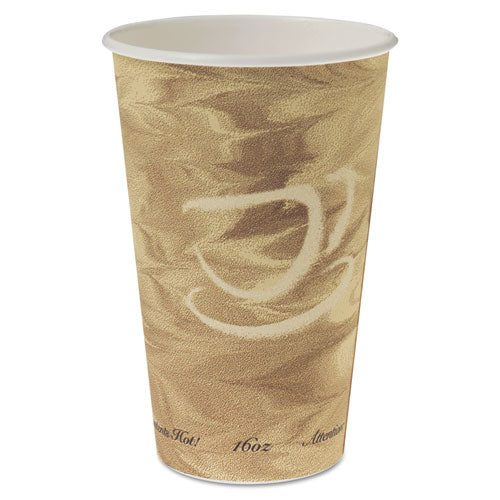 Image of SOLO® 316MS-0029 Mistique Hot Paper Cups, 16 oz, Mistique Design, 50/Sleeve, 20 Sleeves/Carton