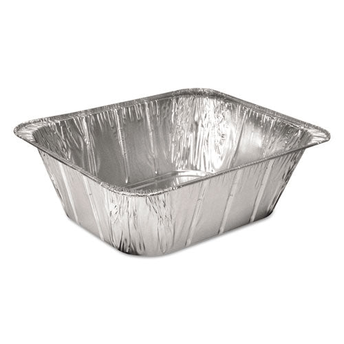 Image of HFA® 2014-50-100 Aluminum Steam Table Pans, Half-Size Extra Deep, 4.19" Deep, 10.31 x 12.69, 100/Carton