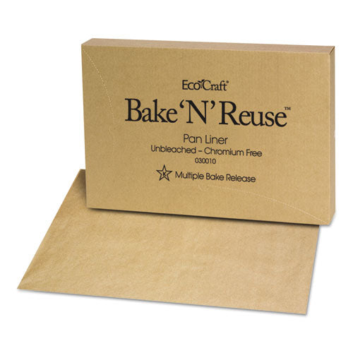 Image of Bagcraft P030010 EcoCraft Bake 'N' Reuse Pan Liner, 16.38 x 24.38, 1,000/Carton