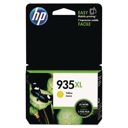 Image of HP C2P26AN#140 HP 935xl, (c2p26an) High-Yield Yellow Original Ink Cartridge