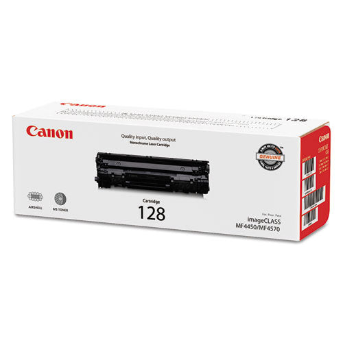 Image of Canon® 3500B001 3500b001 (128) Toner, 2,100 Page-Yield, Black