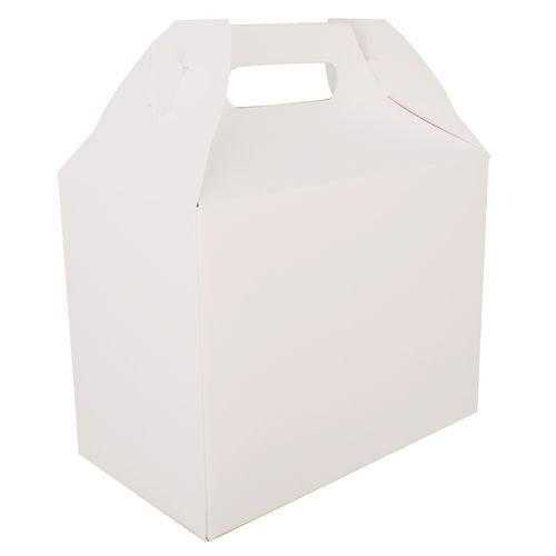 Image of SCT® 2709 Carryout Barn Boxes, 10 lb, 8.88 x 5 x 6.75, White, Paper, 150/Carton