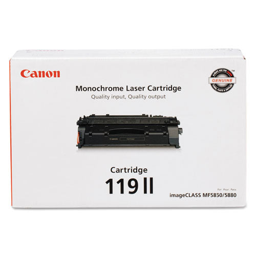 Image of Canon® 3480B001 3480b001 (crg-119 Ii) High-Yield Toner, 6,400 Page-Yield, Black