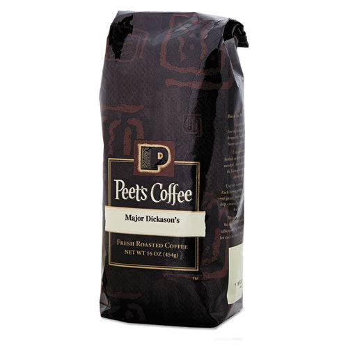 Image of Peet's Coffee & Tea® 501677 Bulk Coffee, Major Dickason's Blend, Ground, 1 Lb Bag