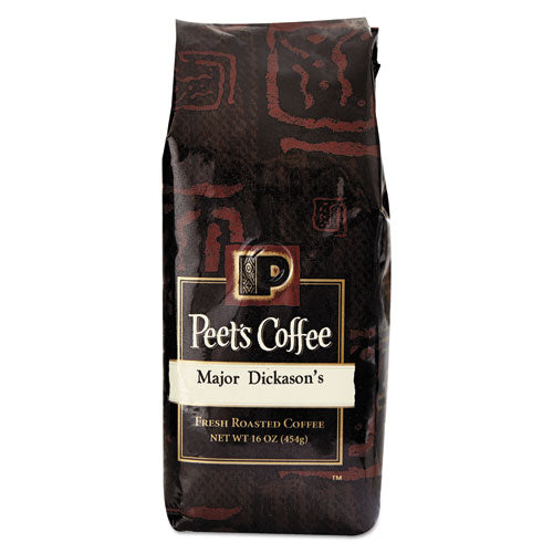 Image of Peet's Coffee & Tea® 501677 Bulk Coffee, Major Dickason's Blend, Ground, 1 Lb Bag