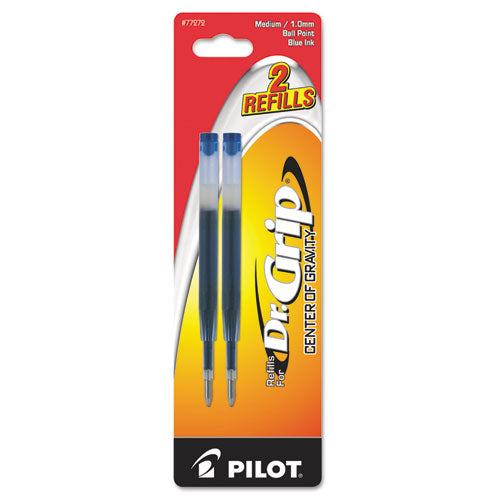 Image of Pilot® 77272 Refill For Pilot Dr. Grip Center Of Gravity Ballpoint Pens, Medium Conical Tip, Blue Ink