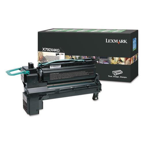Image of Lexmark X792X4KG X792x4kg Return Program Extra High-Yield Toner, 20,000 Page-Yield, Black