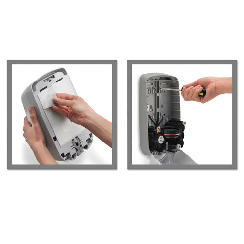 Image of PURELL® 2720-12 Tfx Touch Free Dispenser, 1,200 Ml, 6.5 X 4.5 X 10.58, Dove Gray