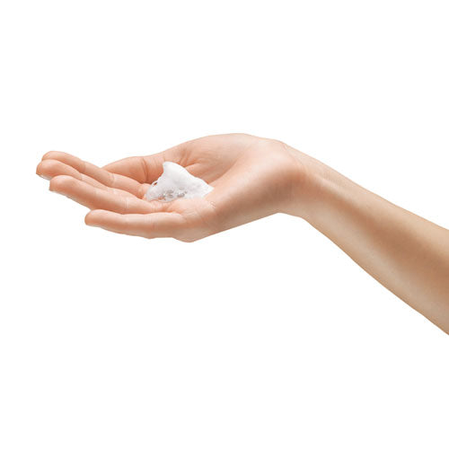 Image of GOJO® 8811-03 Clear and Mild Foam Handwash Refill, For ADX-12 Dispenser, Fragrance-Free, 1,250 mL, 3/Carton