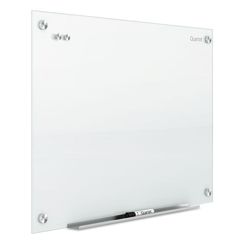 Image of Quartet® G7248W-A Infinity Magnetic Glass Marker Board, 72" x 48", White Surface