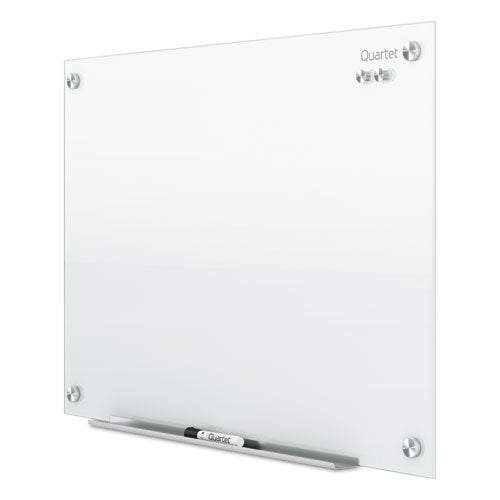 Image of Quartet® G7248W-A Infinity Magnetic Glass Marker Board, 72" x 48", White Surface