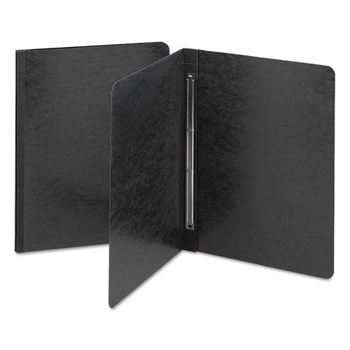 Image of Smead 81152 Prong Fastener Premium Pressboard Report Cover, Two-Piece Prong Fastener, 3" Capacity, 8.5 X 11, Black/black