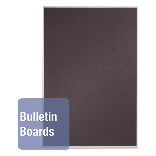 Image of Quartet® 33705 Matrix Employee In/Out Board, Vertical, 36-Person Tracking, 34" x 23", White Surface, Satin Aluminum Frame
