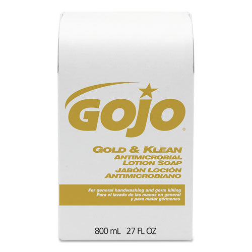 Image of GOJOÂ® Antimicrobial Lotion Soap, Floral Balsam Scent, 800 mL