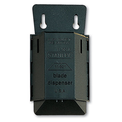 Image of Stanley® 11-921A Wall Mount Utility Knife Blade Dispenser with Blades, 100/Pack