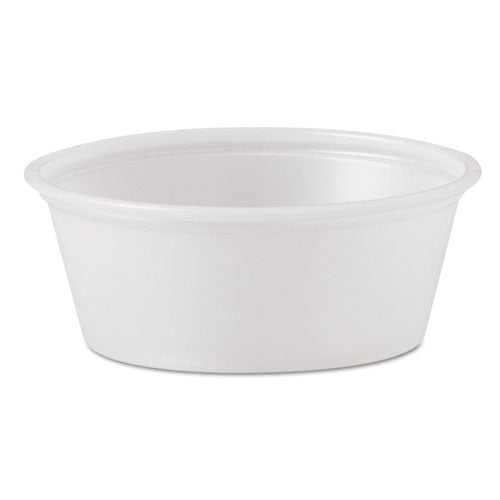 Image of Dart® P150N Polystyrene Portion Cups, 1.5 oz, Plastic, Translucent, 2,500/Carton