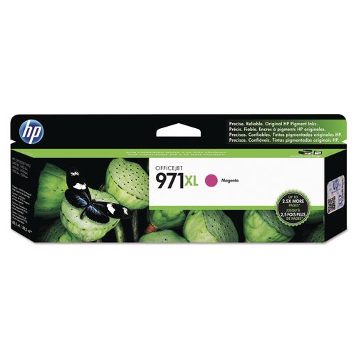 Image of HP CN627AM HP 971xl, (cn627am) High-Yield Magenta Original Ink Cartridge