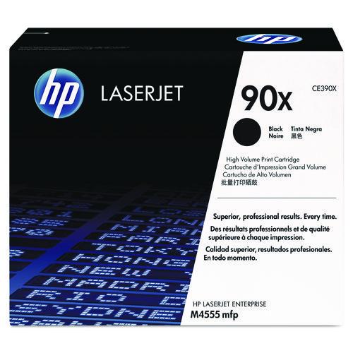 Image of HP CE390X HP 90x, (ce390x) High-Yield Black Original Laserjet Toner Cartridge